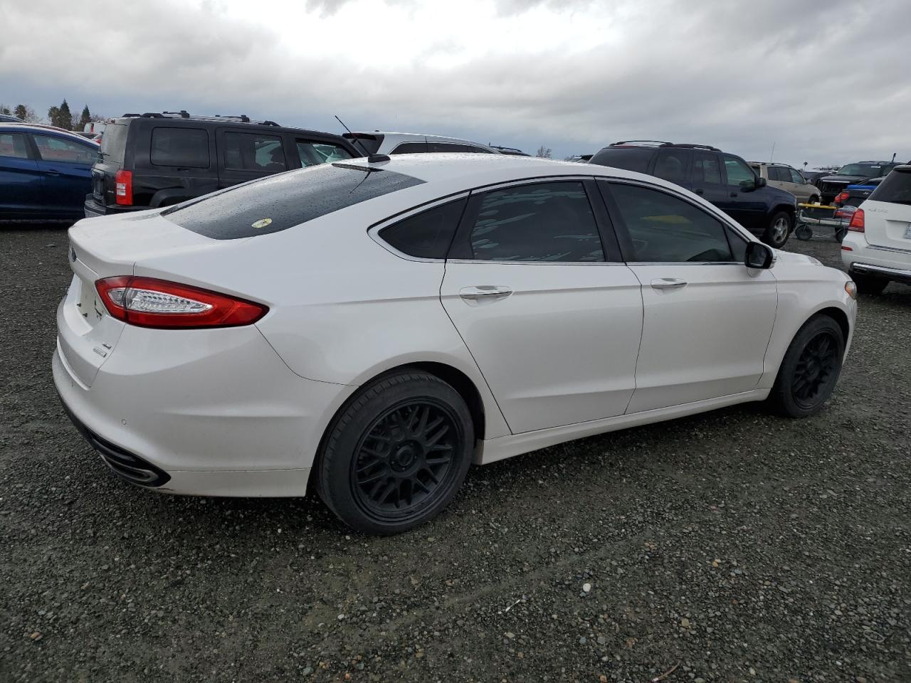 2016 Ford Fusion VIN 3FA6P0H93GR116270 Copart auction photo, front end damage thumbnail 3