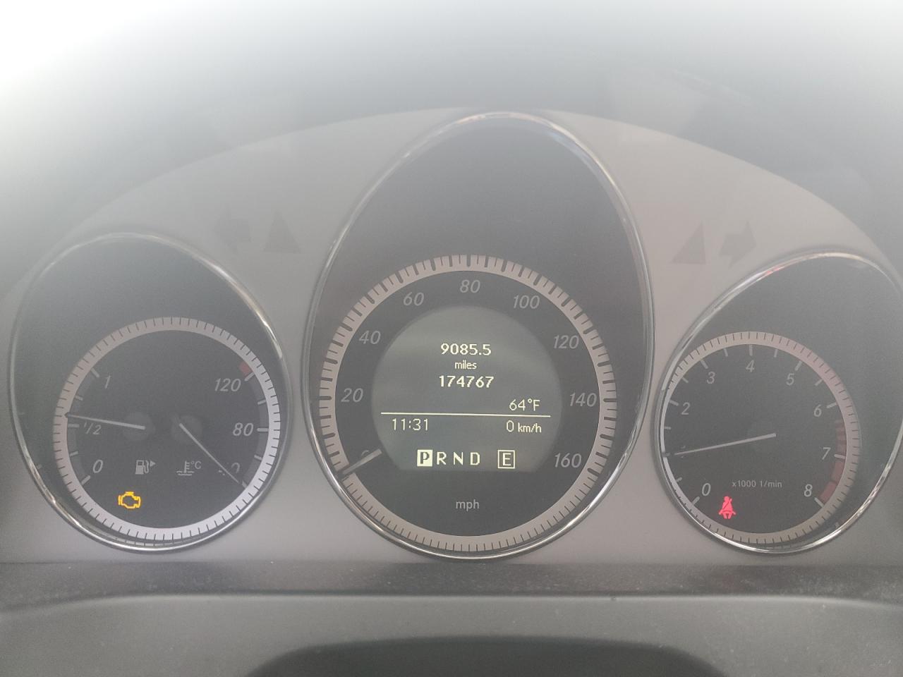 2011 Mercedes-Benz C-klasse VIN WDDGF5EB6BR134911 Copart auction photo, rear end / front end damage thumbnail 9