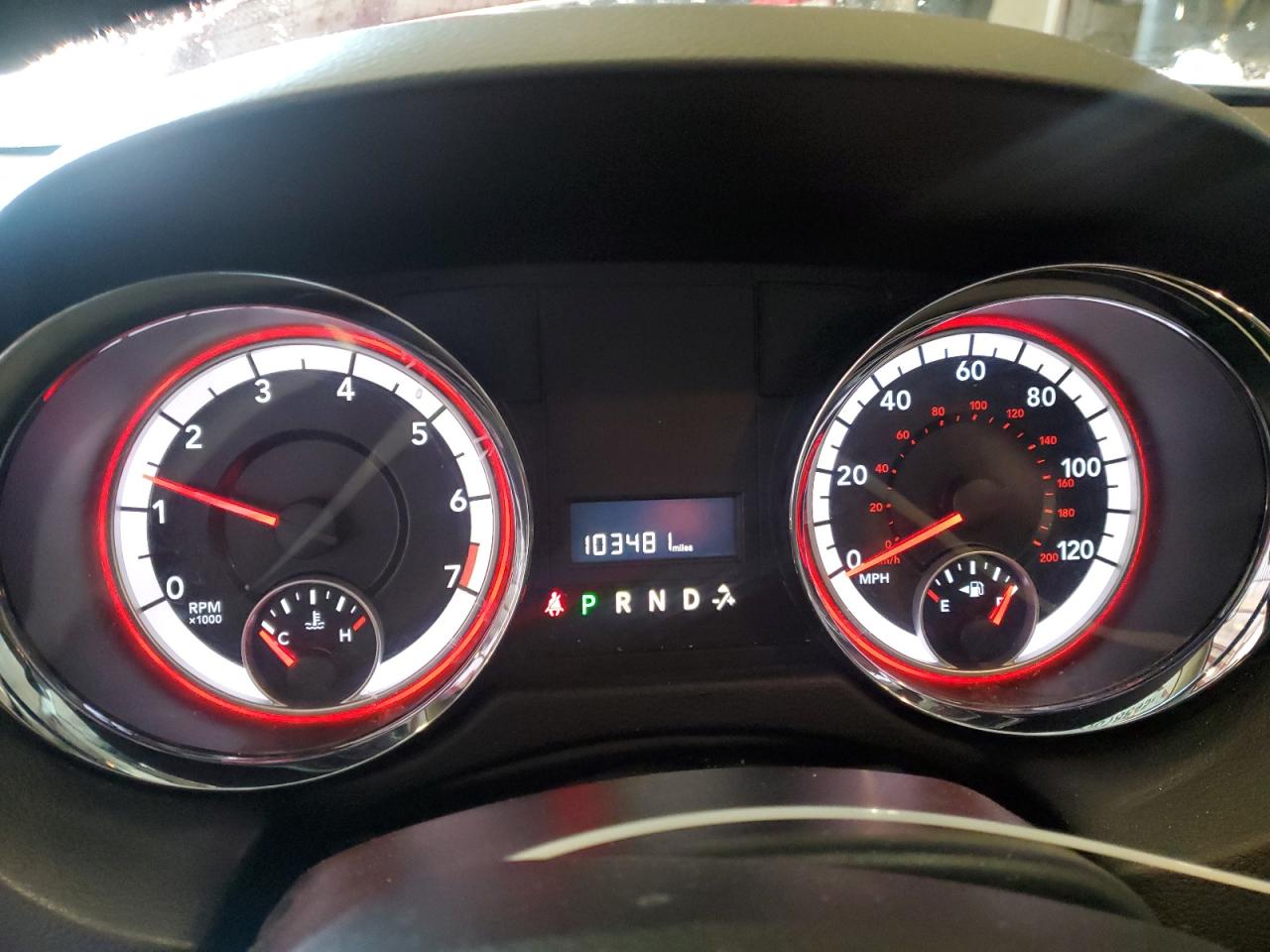 2014 Dodge Caravan VIN 2C4RDGCG6ER371416 Copart auction photo, front end damage thumbnail 9