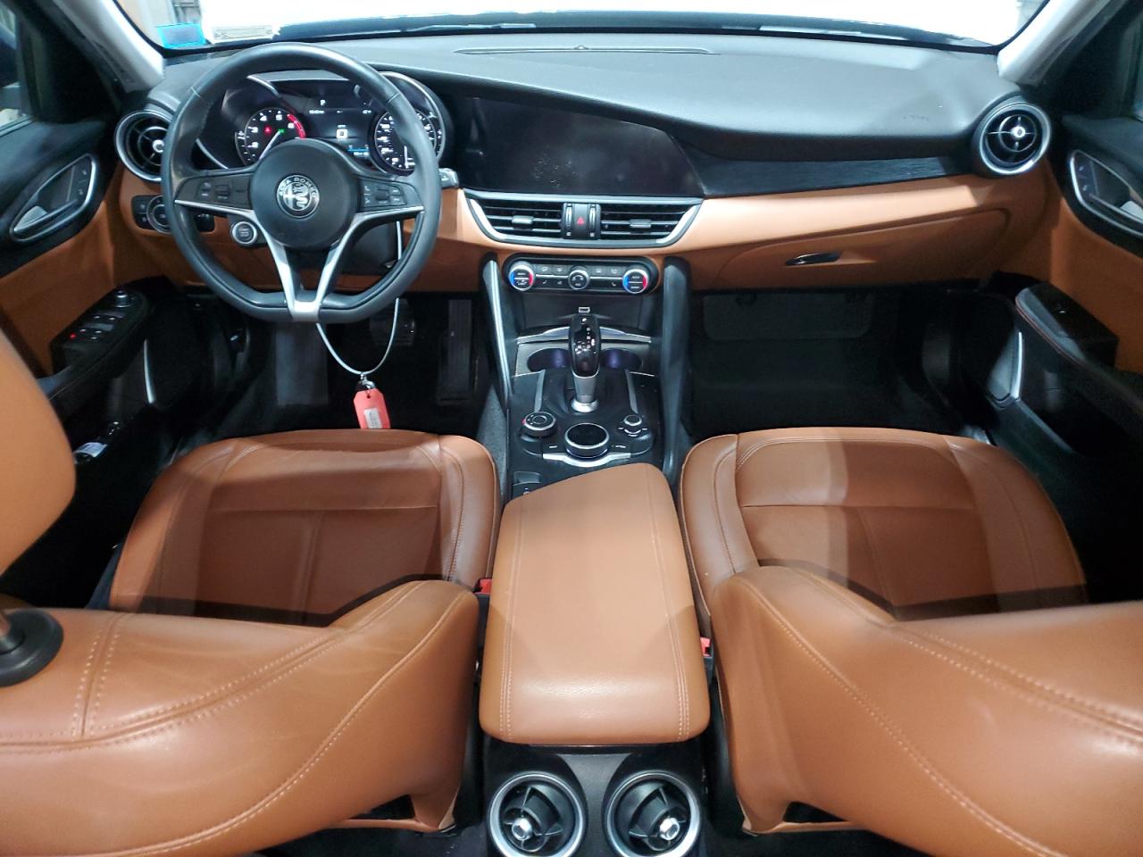 2019 Alfa Romeo Giulia VIN ZARFANAN8K7612753 Copart auction photo, front end damage thumbnail 8