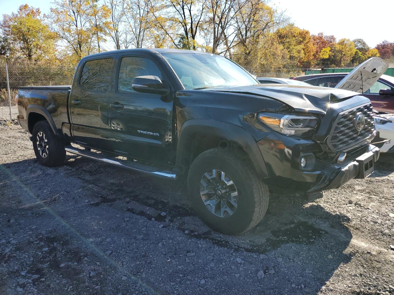 2021 Toyota Tacoma VIN 3TMDZ5BN0MM117612 Copart auction photo, front end damage thumbnail 4