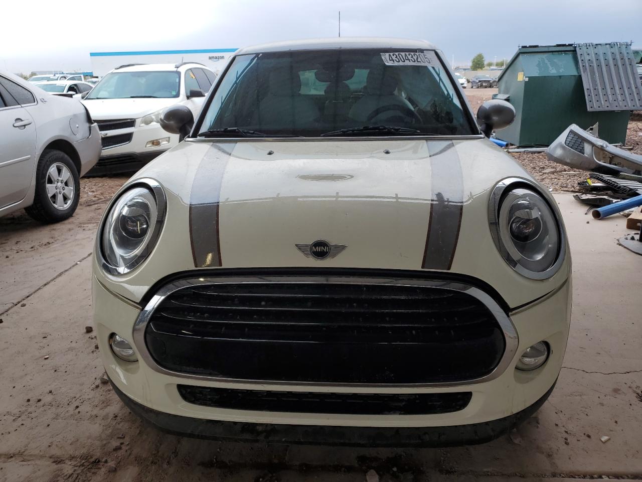 2017 MINI Cooper VIN WMWXU1C54H2E17895 Copart auction photo, side / rear end damage thumbnail 5