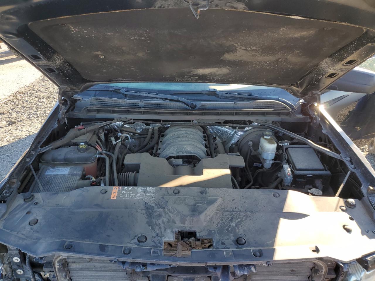 2018 Chevrolet Silverado VIN 3GCUKPEC3JG196214 Copart auction photo, side / front end damage thumbnail 11