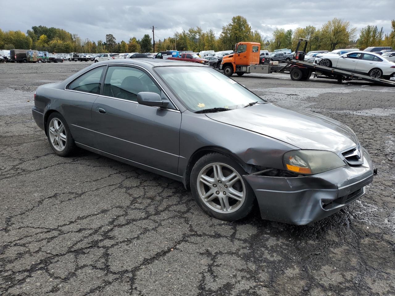 2003 Acura CL VIN 19UYA41663A000675 Copart auction photo, front end damage thumbnail 4