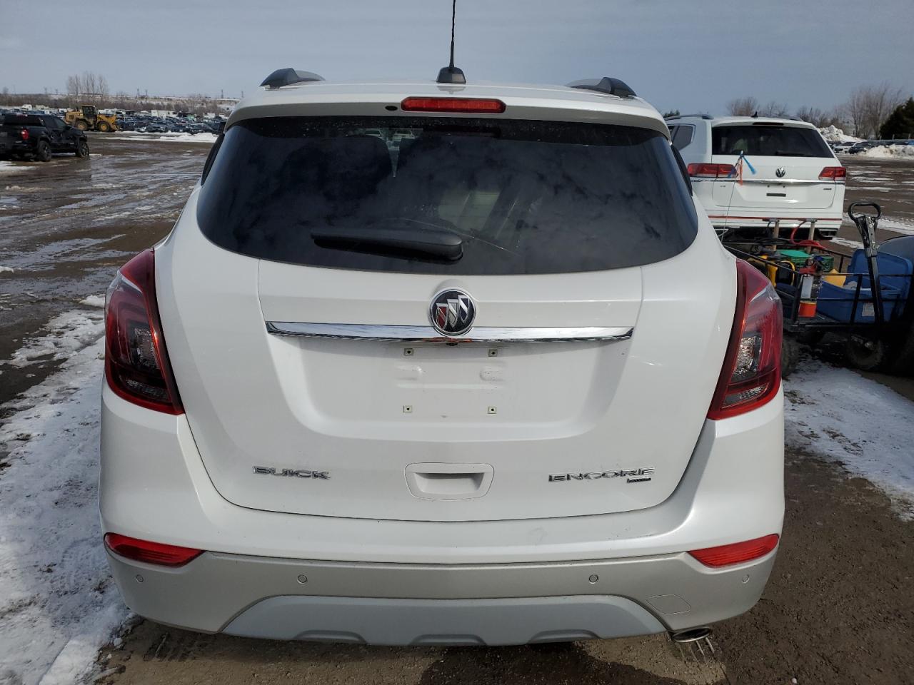 2018 Buick Encore VIN KL4CJHSB6JB578532 Copart auction photo, front end / side damage thumbnail 6