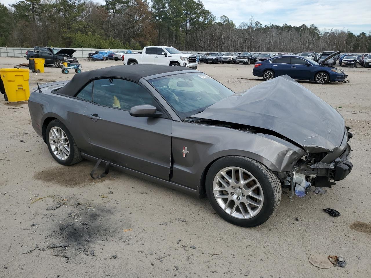 2014 Ford Mustang VIN 1ZVBP8EM7E5237154 Copart auction photo, front end damage thumbnail 4