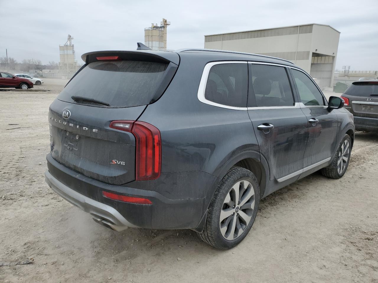 2020 KIA Telluride VIN 5XYP6DHC8LG065471 Copart auction photo, rear end damage thumbnail 3