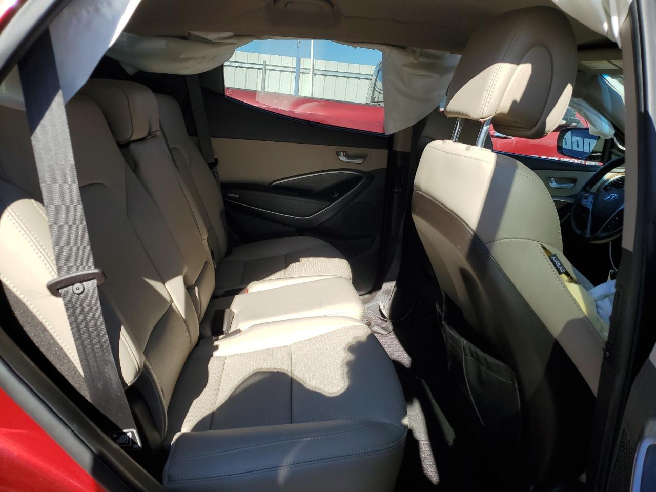 2014 Hyundai Santa Fe VIN 5XYZU3LA1EG169771 Copart auction photo, all over damage thumbnail 11