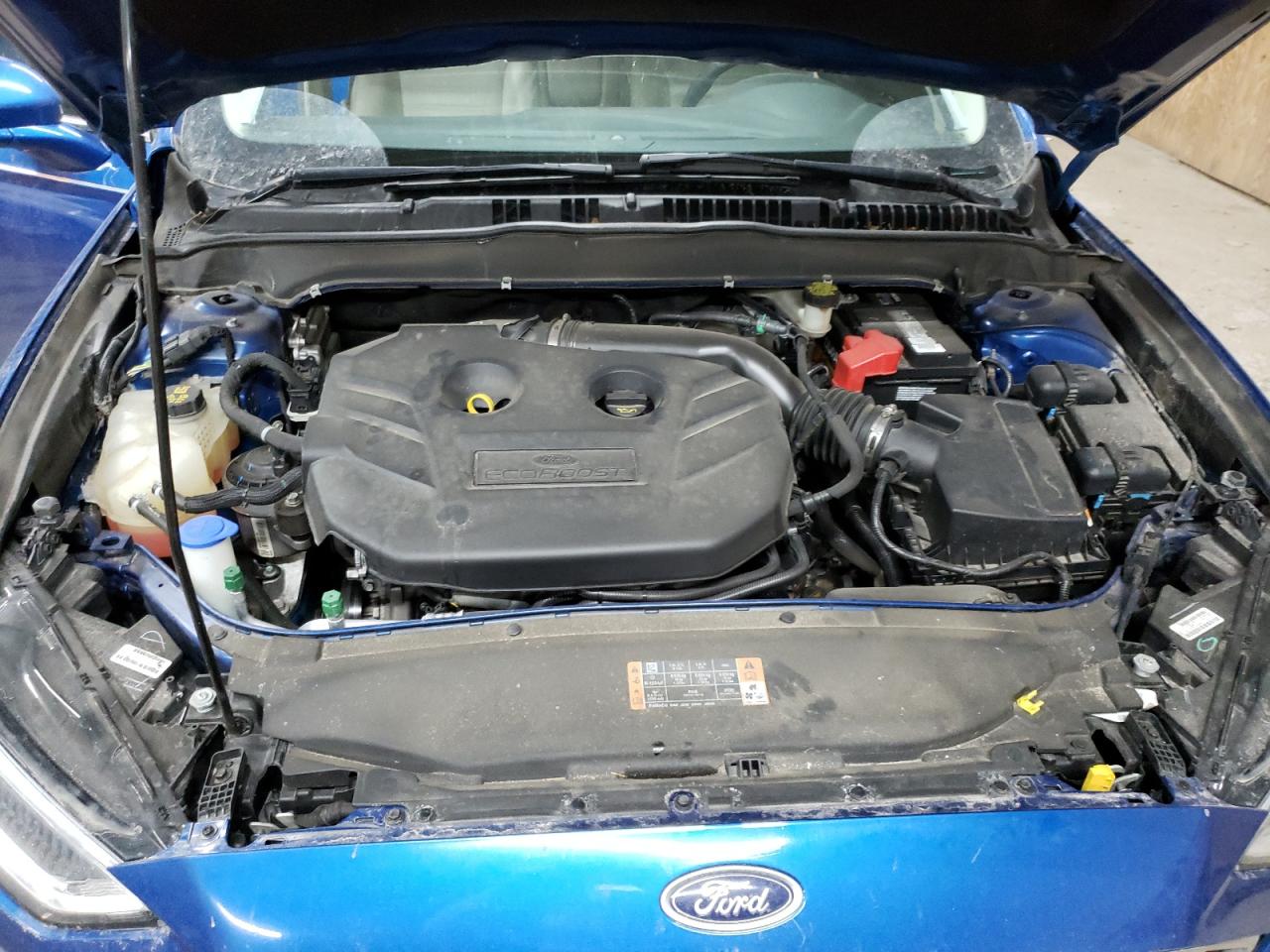 2017 Ford Fusion VIN 3FA6P0H96HR175640 Copart auction photo, side / minor dent/scratches damage thumbnail 11