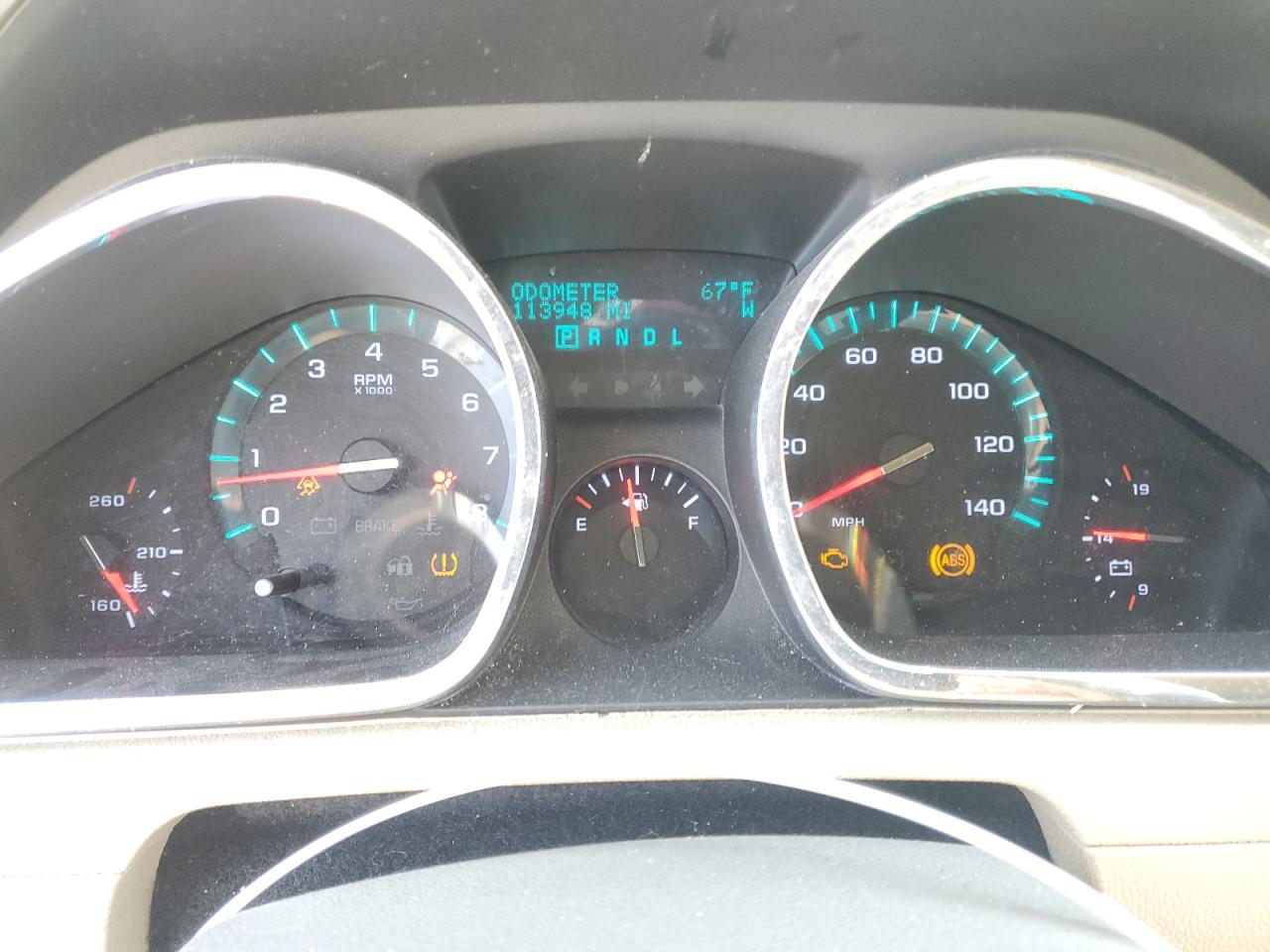 2009 Chevrolet Traverse VIN 1GNER23D99S174079 Copart auction photo, front end / side damage thumbnail 9