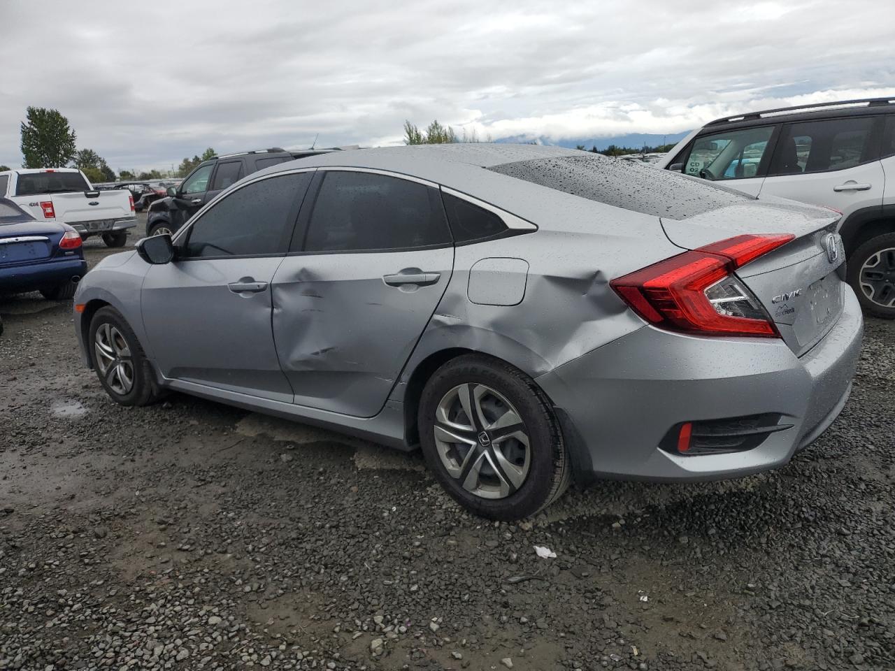 2016 Honda Civic VIN 2HGFC2F5XGH545999 Copart auction photo, all over damage thumbnail 2