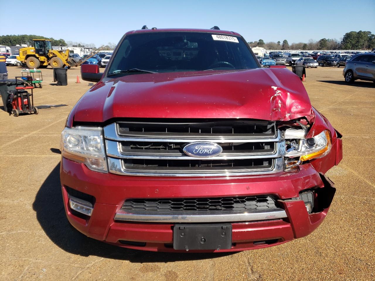 2015 Ford Expedition VIN 1FMJU1KT5FEF16657 Copart auction photo, front end damage thumbnail 5