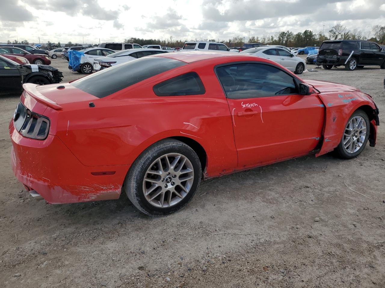 2014 Ford Mustang VIN 1ZVBP8AM0E5263178 Copart auction photo, all over damage thumbnail 3