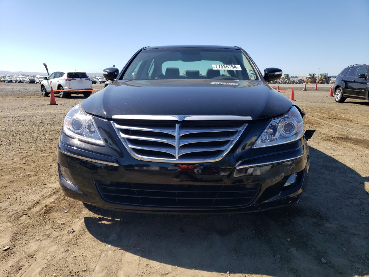 2009 Hyundai Genesis VIN KMHGC46E49U034704 Copart auction photo, front end damage thumbnail 5