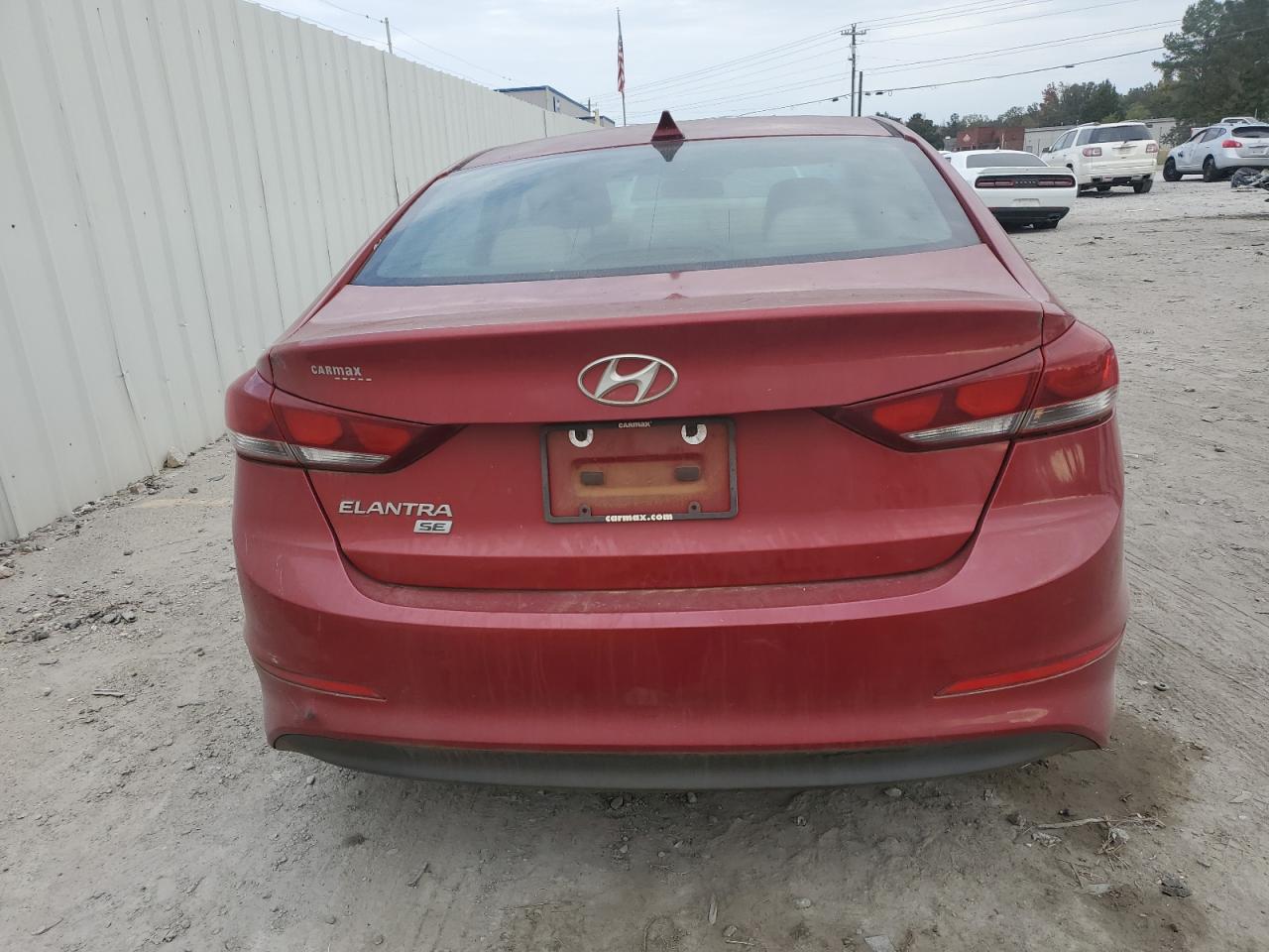 2017 Hyundai Elantra VIN KMHD74LF6HU421743 Copart auction photo, front end damage thumbnail 6