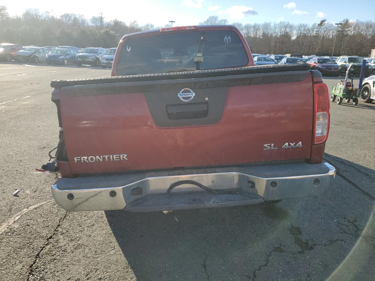 2013 Nissan Navara (Frontier) VIN 1N6AD0EV3DN710402 Copart auction photo, front end / side damage thumbnail 6