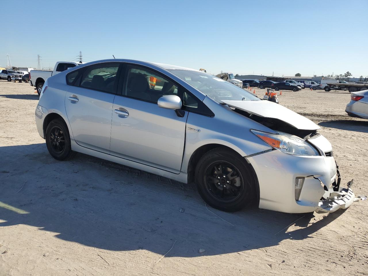 2015 Toyota Prius VIN JTDKN3DU6F1940704 Copart auction photo, front end / side damage thumbnail 4