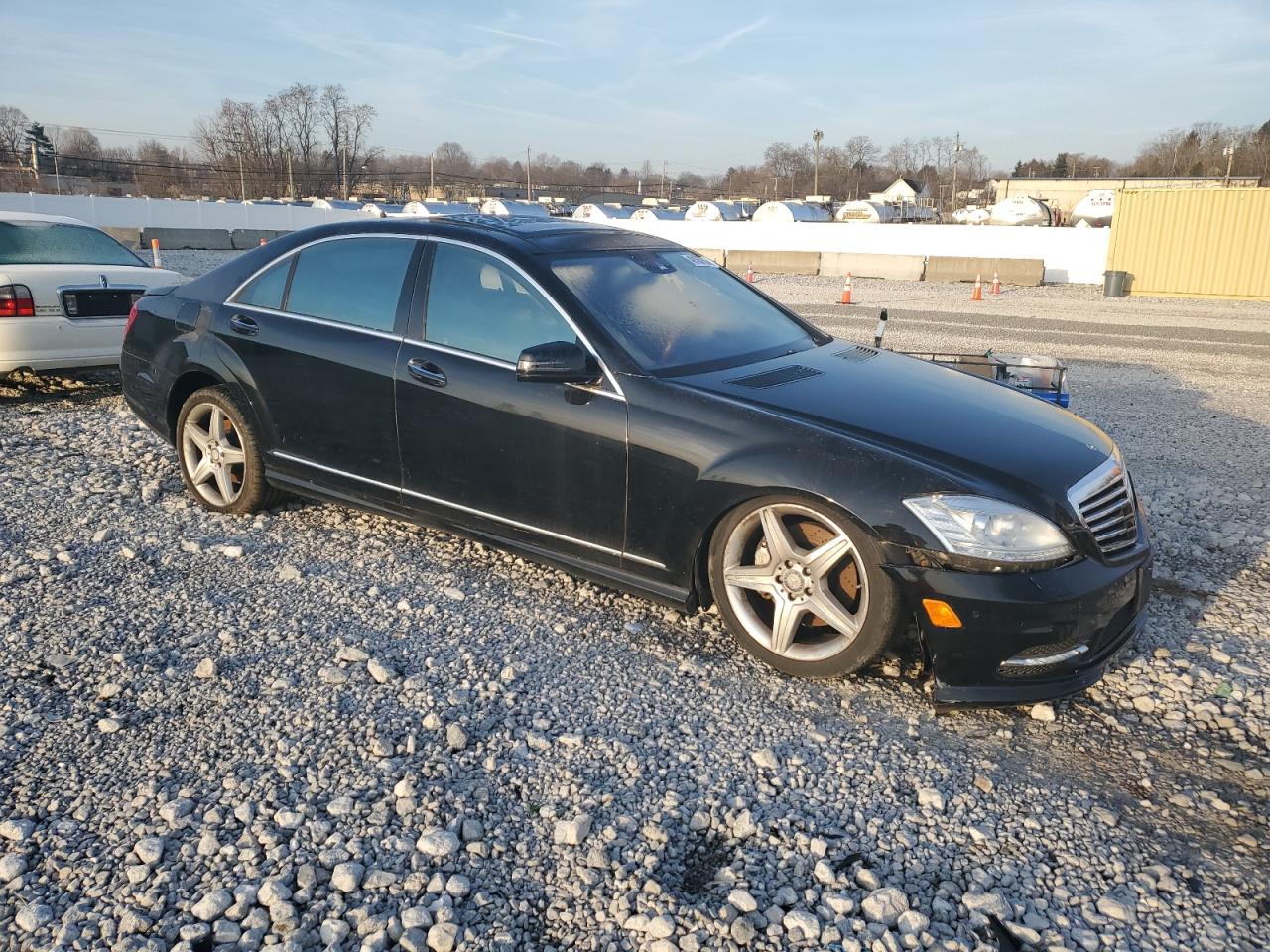 2010 Mercedes-Benz S-klasse VIN WDDNG8GB9AA316926 Copart auction photo, front end / side damage thumbnail 4