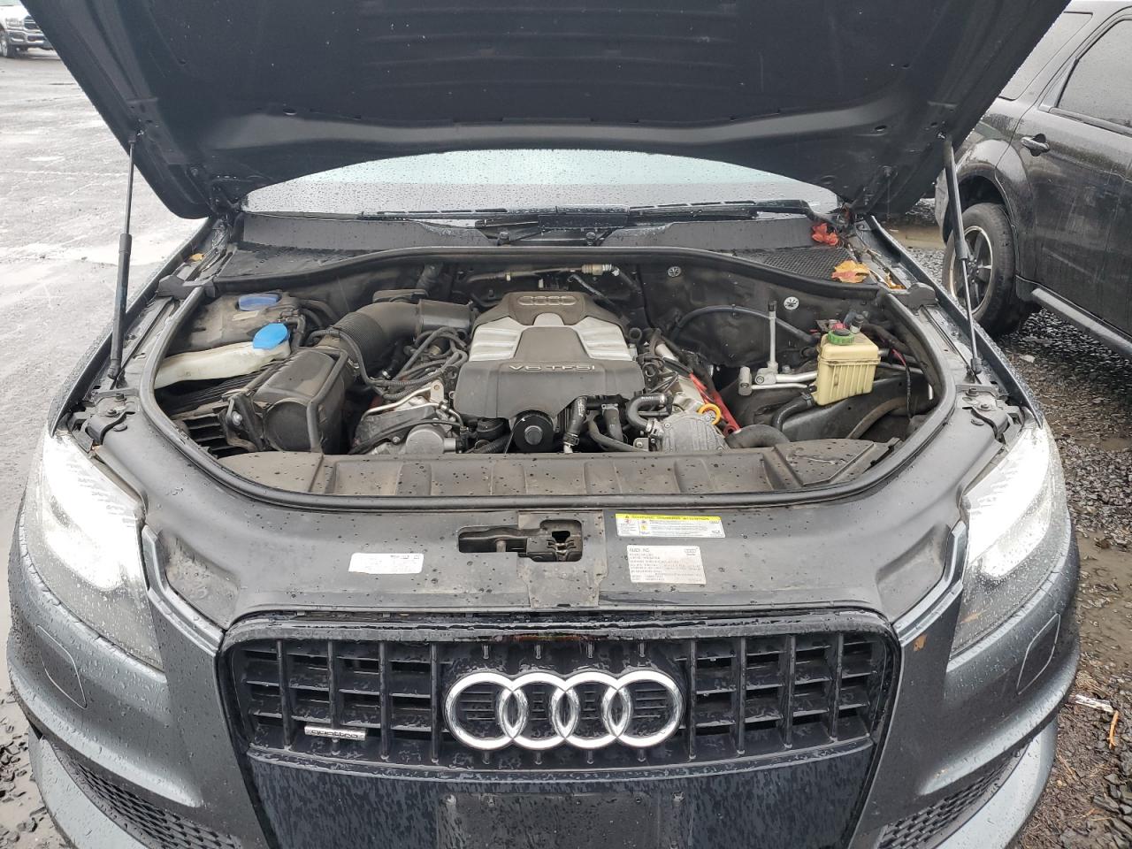 2014 Audi Q7 VIN WA1DGAFE1ED018457 Copart auction photo, rear end damage thumbnail 12