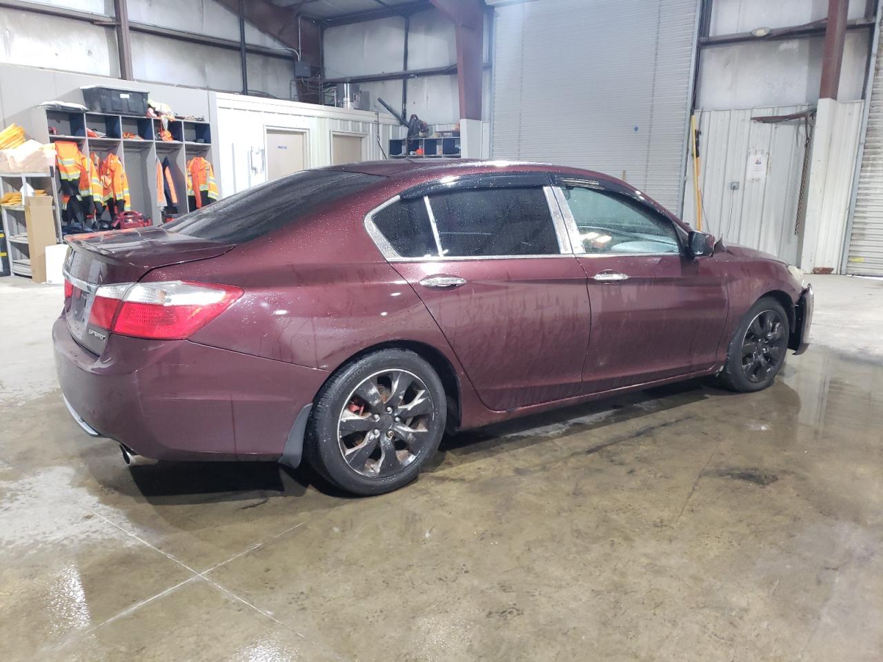 2014 Honda Accord VIN 1HGCR2F54EA170186 Copart auction photo, front end damage thumbnail 3