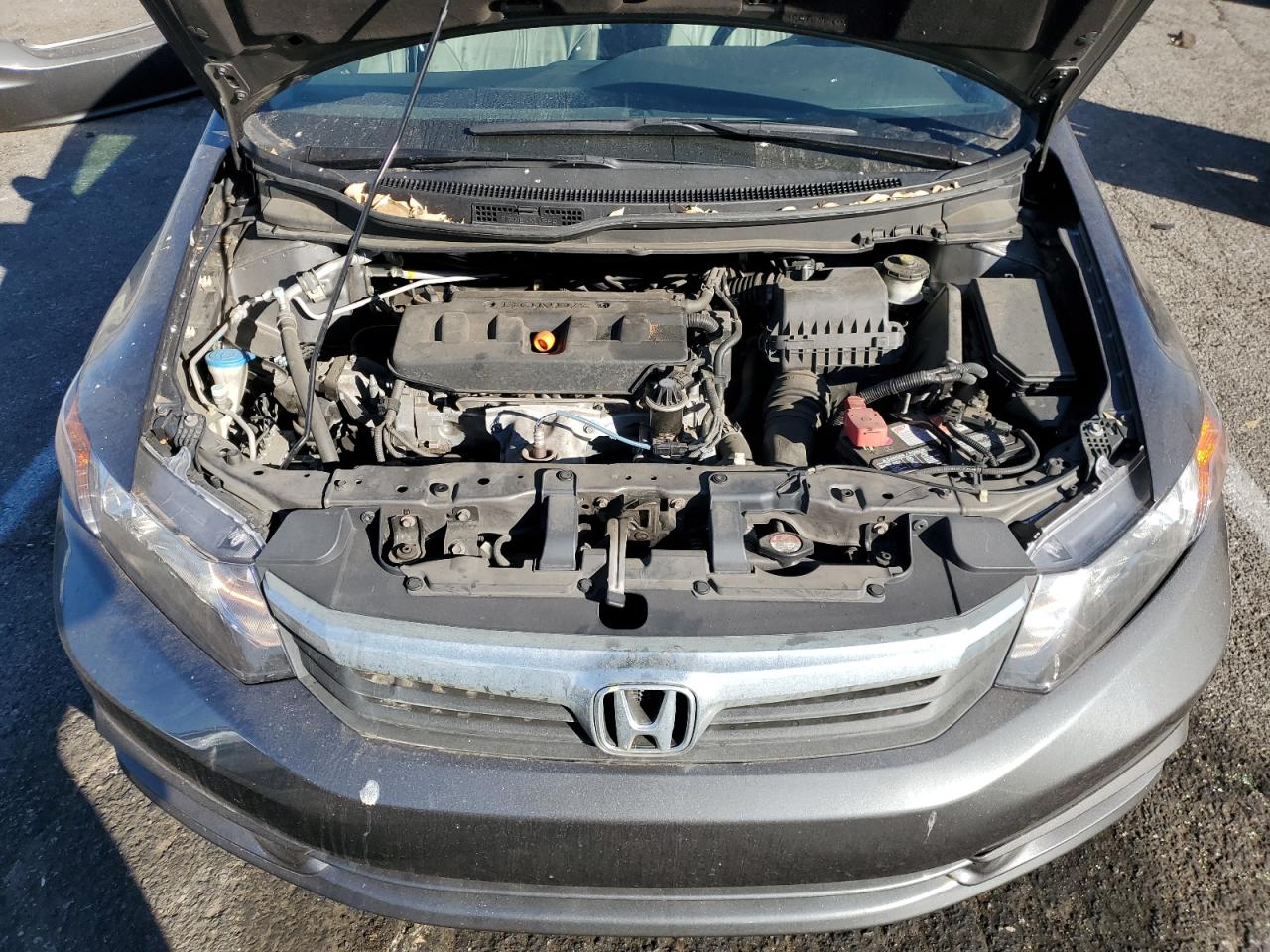 2012 Honda Civic VIN 19XFB2F92CE313696 Copart auction photo, rear end / front end damage thumbnail 11