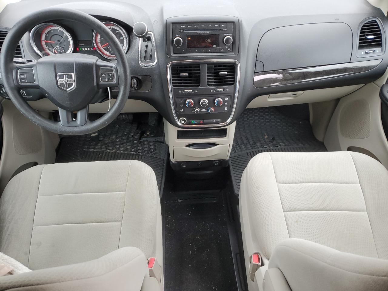 2012 Dodge Caravan VIN 2C4RDGBG9CR281210 Copart auction photo, side / rear end damage thumbnail 8