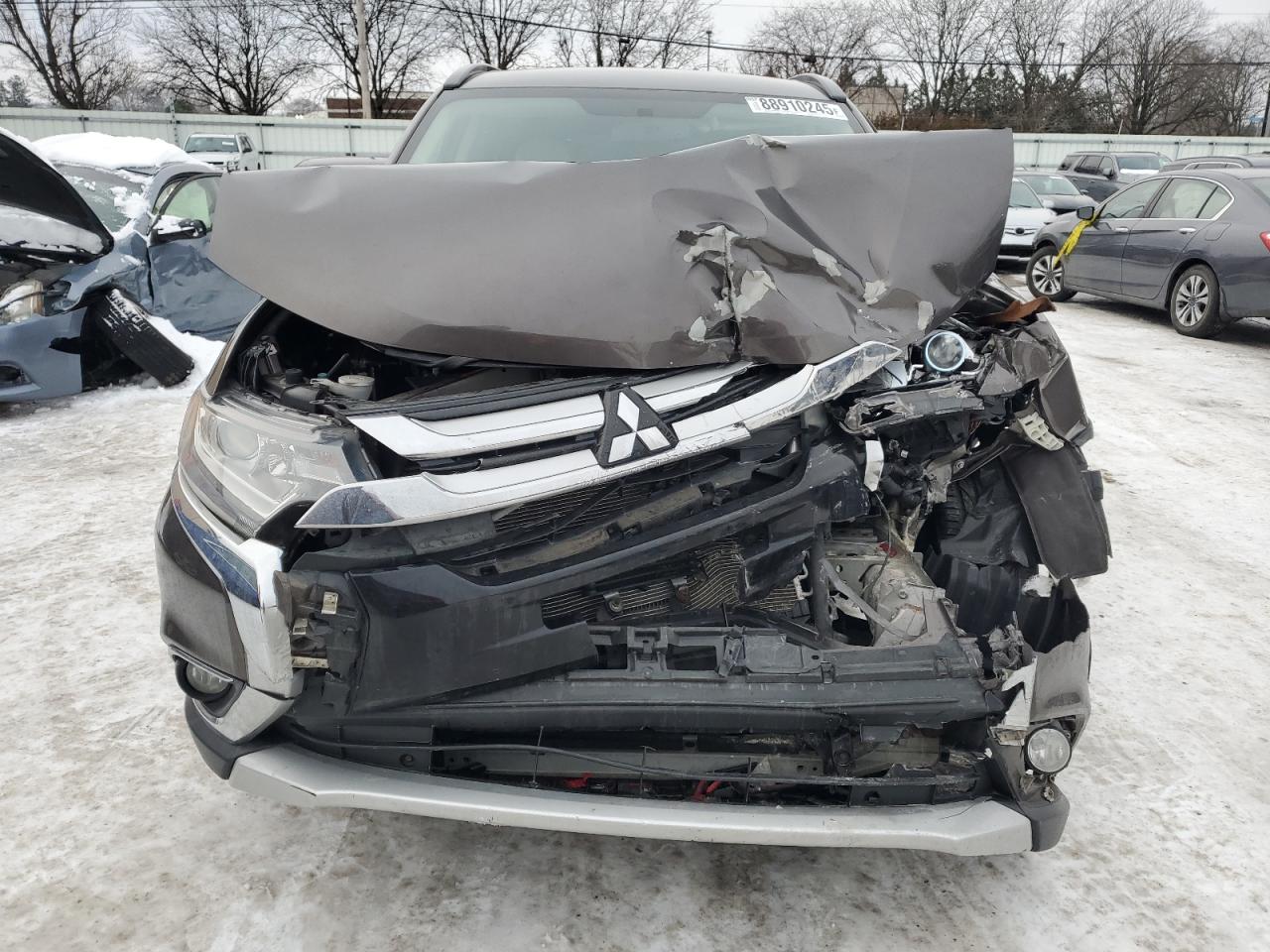 2016 Mitsubishi Outlander VIN JA4AZ3A34GZ060688 Copart auction photo, front end damage thumbnail 5