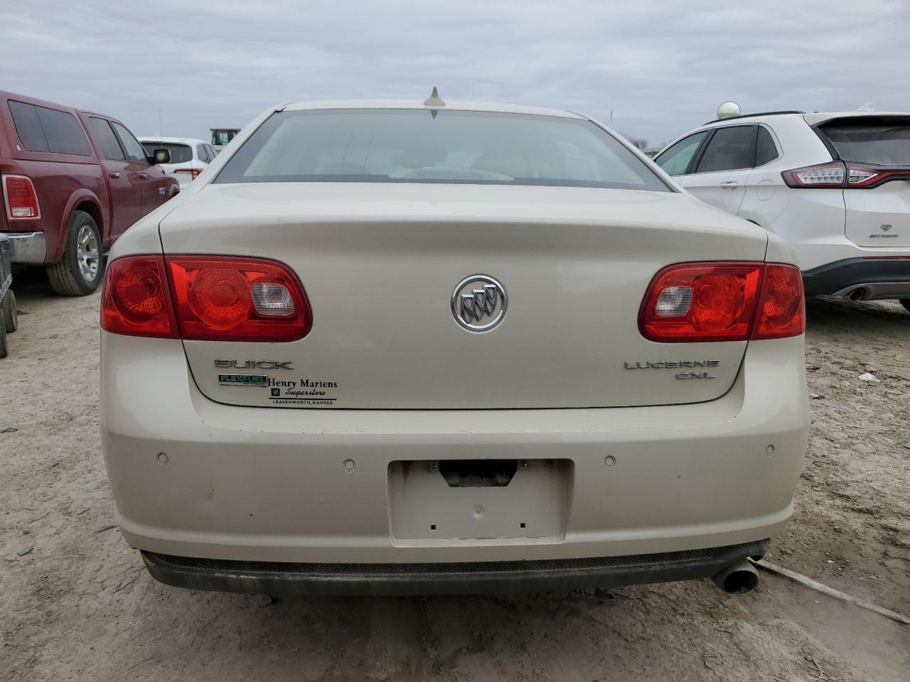 2011 Buick Lucerne VIN 1G4HJ5EM7BU131863 Copart auction photo, front end damage thumbnail 6