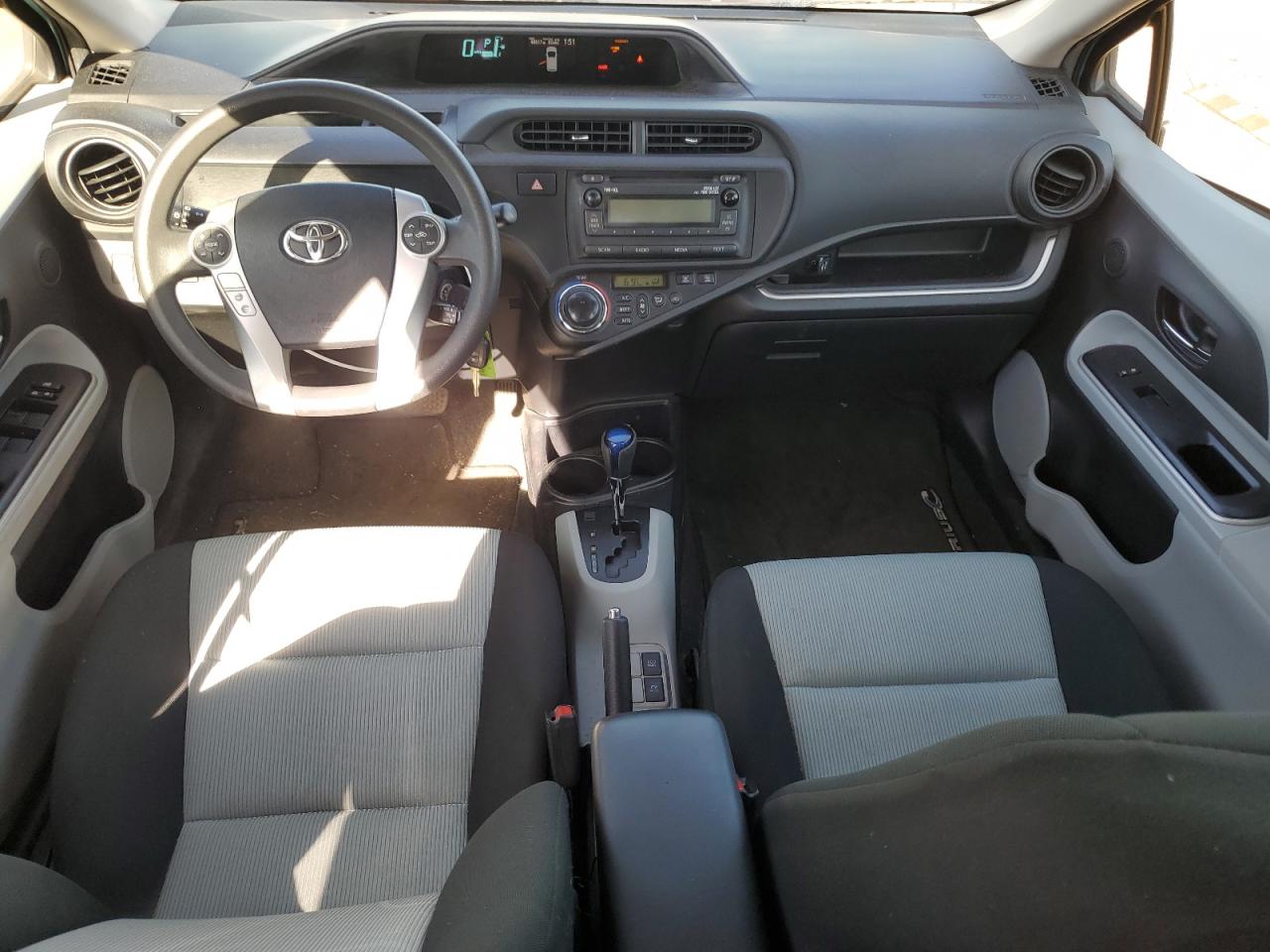 2014 Toyota Prius VIN JTDKDTB33E1080286 Copart auction photo, front end / side damage thumbnail 8