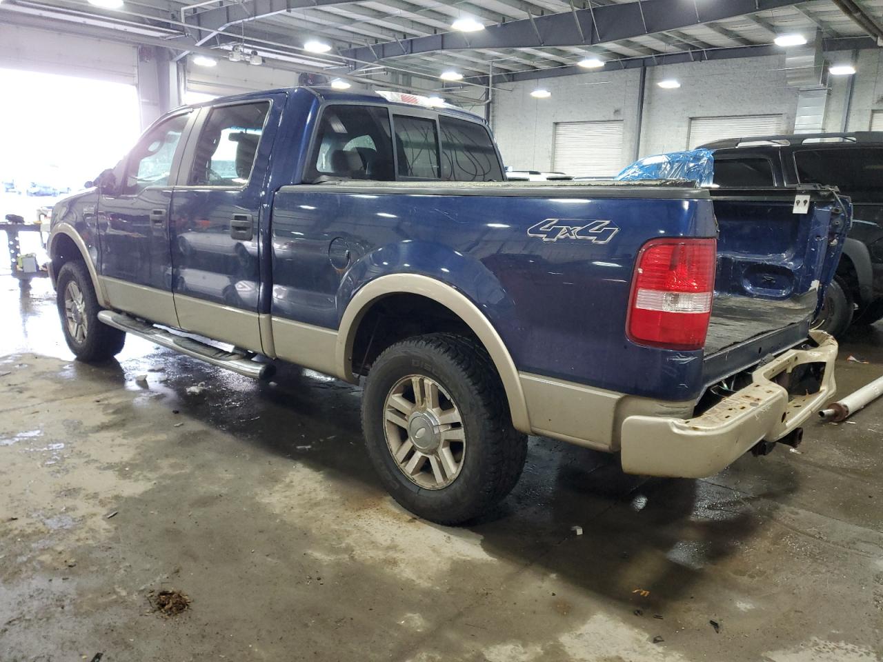 2008 Ford F-150 VIN 1FTPW14V28FC28969 Copart auction photo, rear end / undercarriage damage thumbnail 2