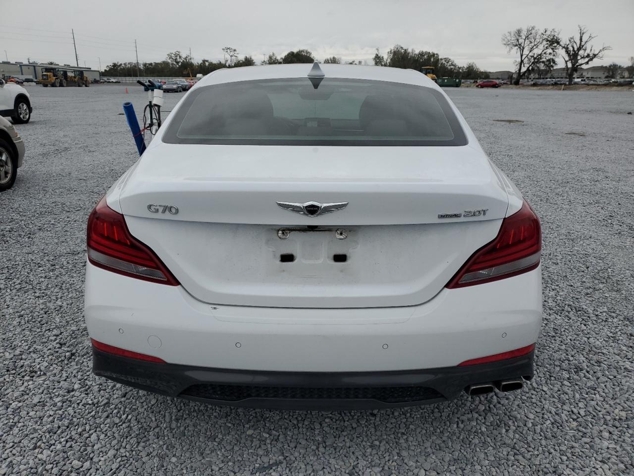 2019 Genesis G70 VIN KMTG34LA4KU042623 Copart auction photo, all over damage thumbnail 6
