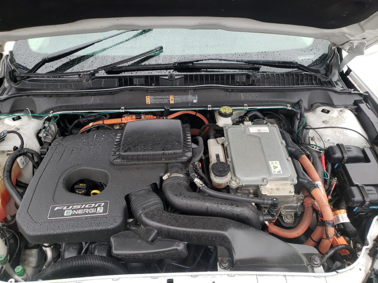2017 Ford Fusion VIN 3FA6P0SU8HR184935 Copart auction photo, front end damage thumbnail 11