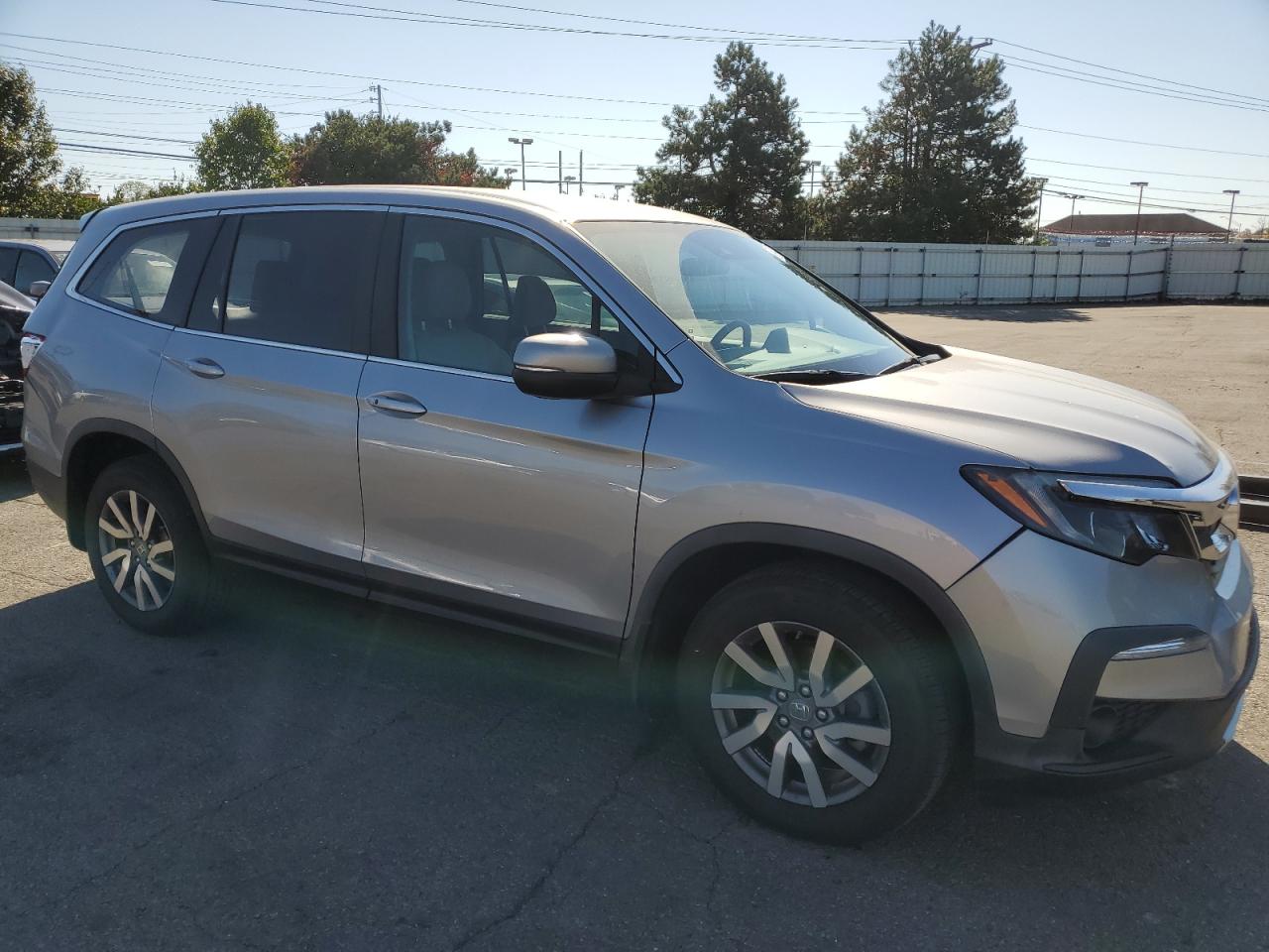 2020 Honda Pilot VIN 5FNYF6H34LB059903 Copart auction photo, rear end / front end damage thumbnail 4