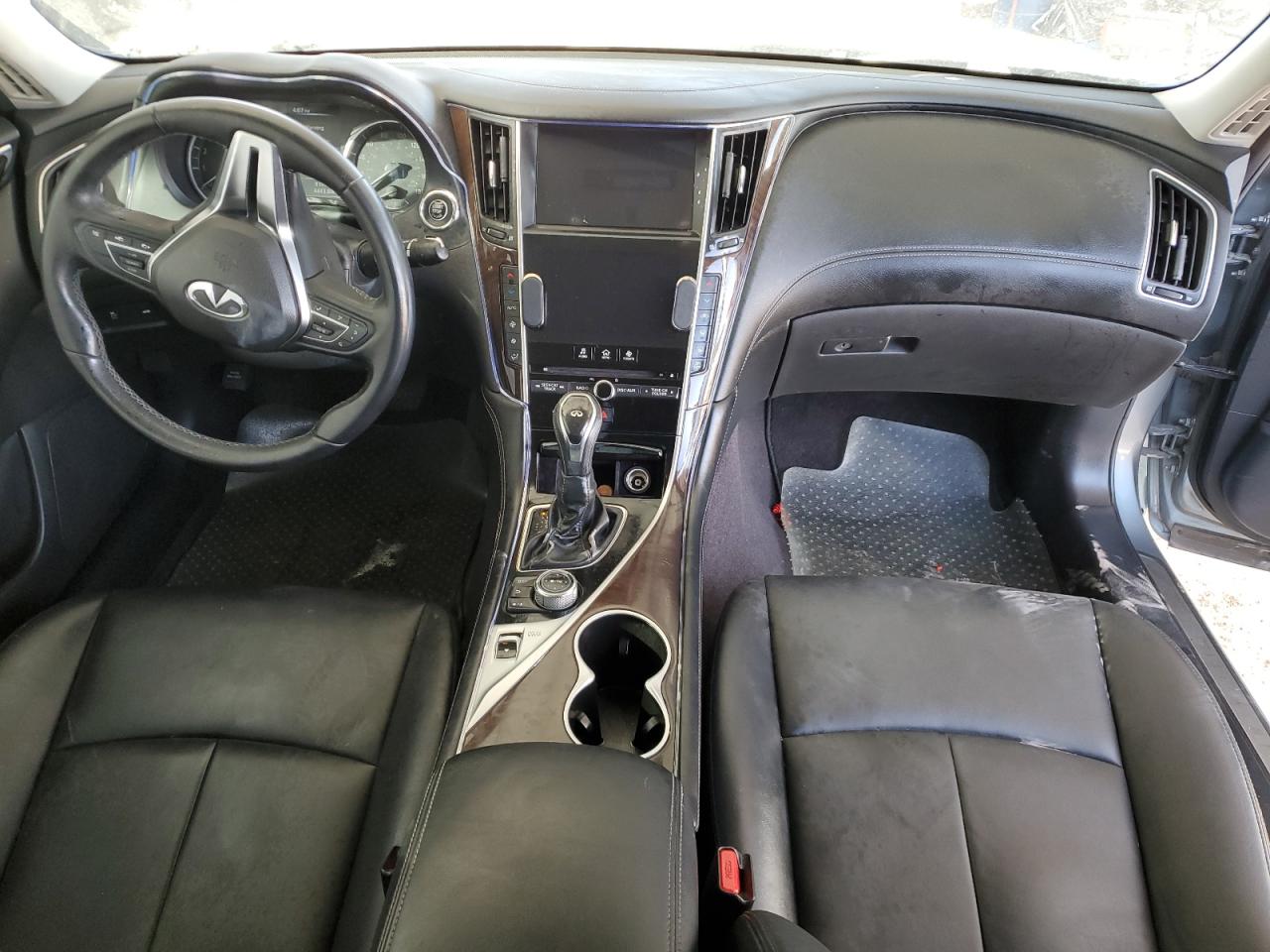 2018 Infiniti Q50 VIN JN1EV7APXJM358554 Copart auction photo, side / front end damage thumbnail 8