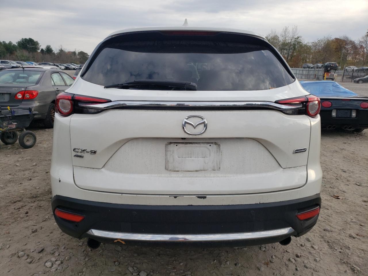 2016 Mazda CX-9 VIN JM3TCBDY0G0125548 Copart auction photo, front end / minor dent/scratches damage thumbnail 6
