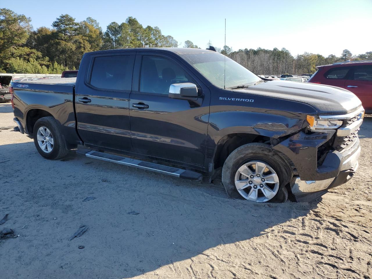2023 Chevrolet Silverado VIN 1GCPDDEK3PZ239228 Copart auction photo, all over damage thumbnail 4