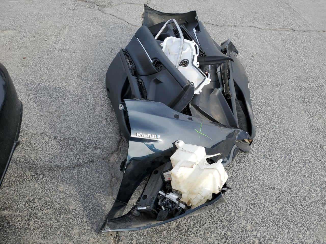 2019 Toyota Camry VIN 4T1B21HK3KU013864 Copart auction photo, front end / side damage thumbnail 12