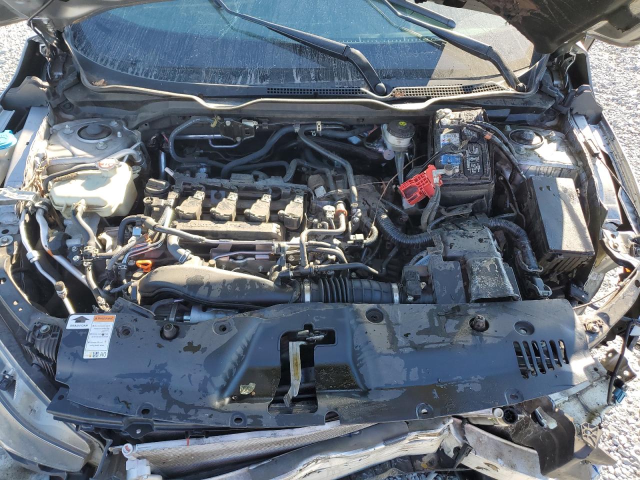 2021 Honda Civic VIN 19XFC1F32ME008722 Copart auction photo, all over / mechanical damage thumbnail 13