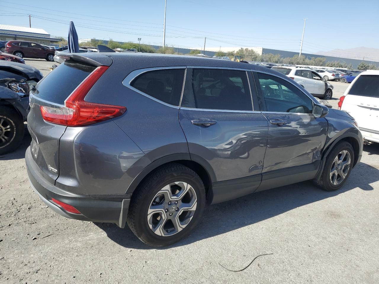 2019 Honda CR-V VIN 7FARW1H58KE029802 Copart auction photo, side damage thumbnail 3