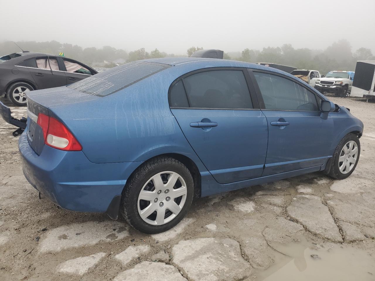 2011 Honda Civic VIN 19XFA1F56BE001258 Copart auction photo, front end damage thumbnail 3