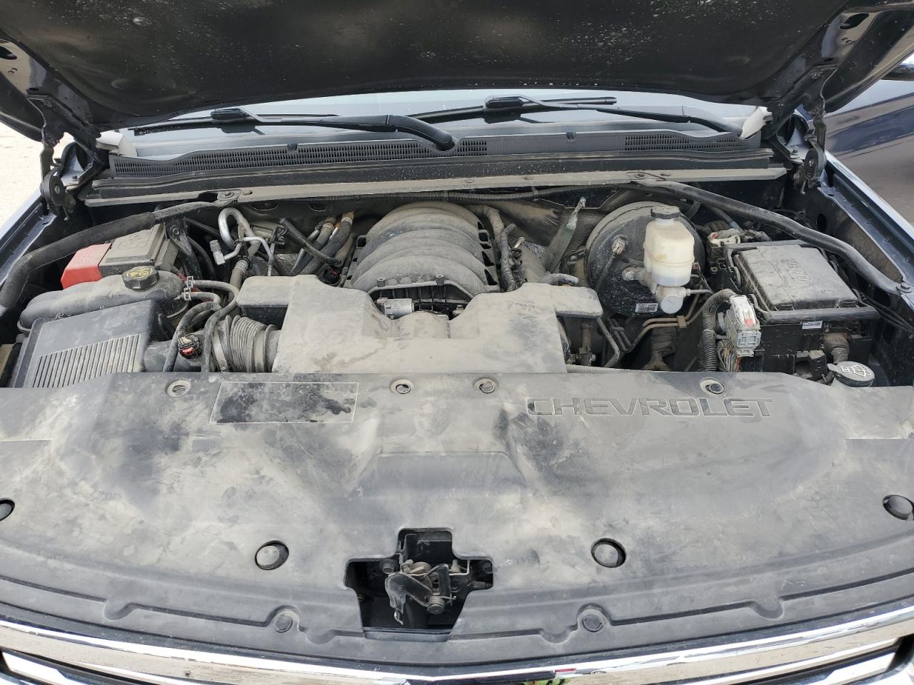 2020 Chevrolet Tahoe VIN 1GNSKCKC9LR153690 Copart auction photo, undercarriage / front end damage thumbnail 12