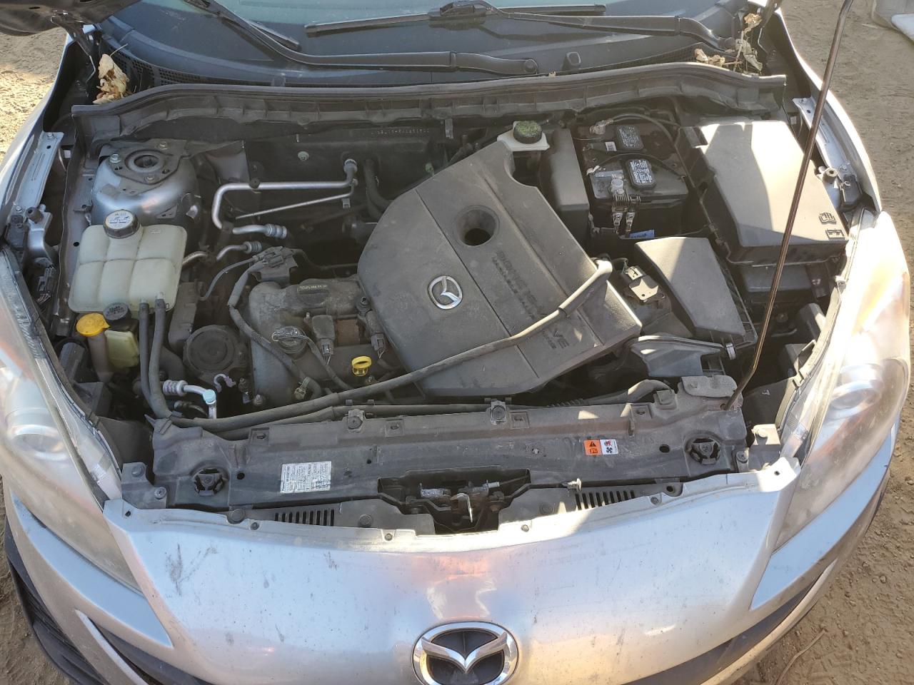 2010 Mazda 3 VIN JM1BL1SF3A1250500 Copart auction photo, all over damage thumbnail 12