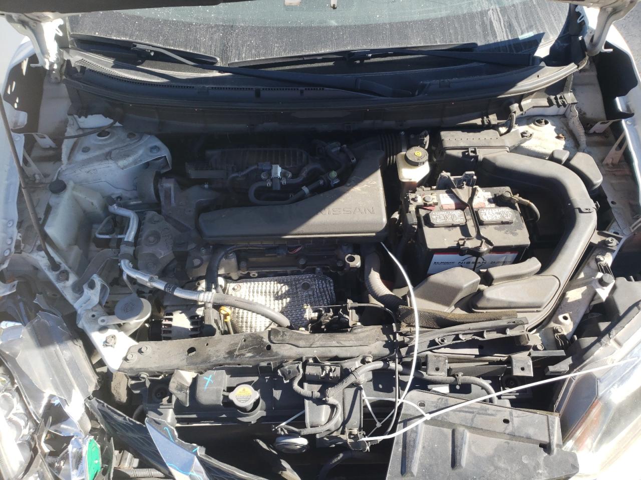 2015 Nissan Rogue VIN 5N1AT2MV6FC873610 Copart auction photo, front end damage thumbnail 12