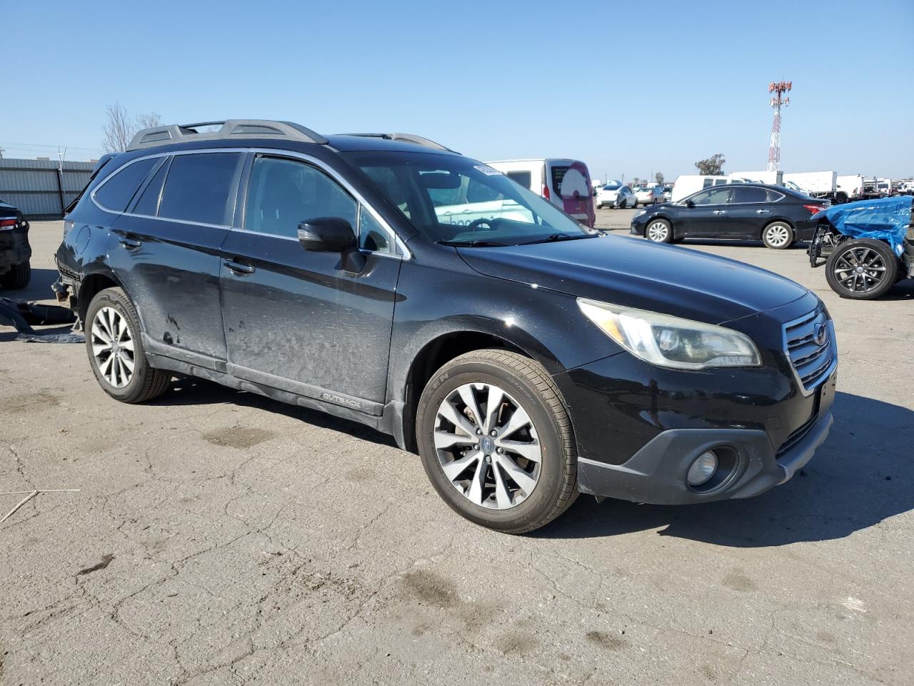 2015 Subaru Outback VIN 4S4BSEJC0F3201490 Copart auction photo, rear end damage thumbnail 4