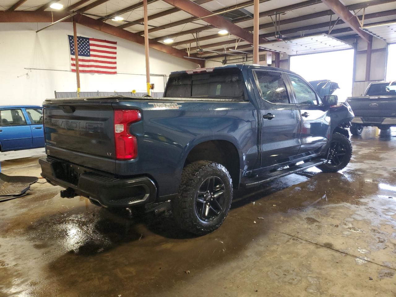 2020 Chevrolet Silverado VIN 3GCPYFED4LG320217 Copart auction photo, front end damage thumbnail 3