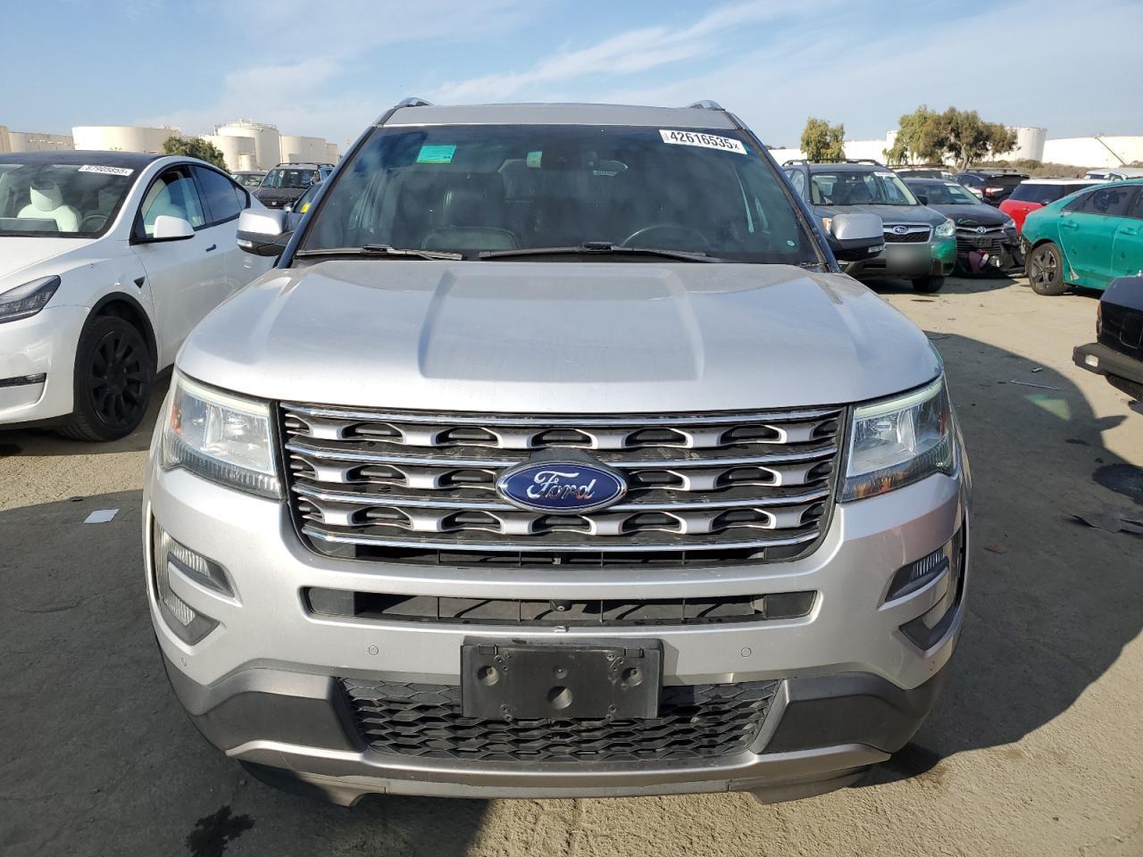 2017 Ford Explorer VIN 1FM5K7FH4HGA60724 Copart auction photo, rear end / side damage thumbnail 5