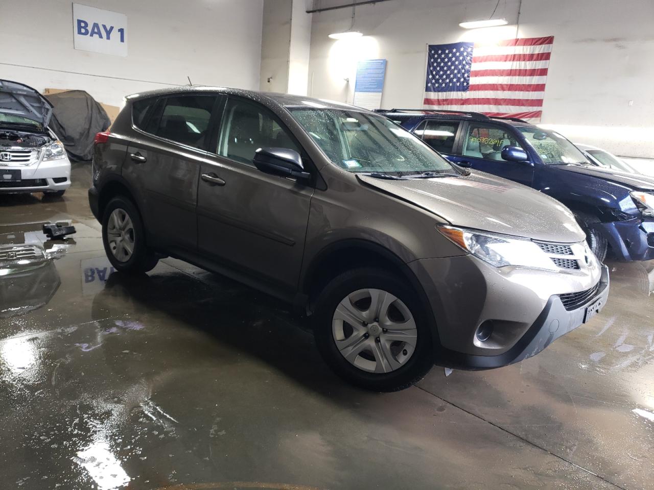 2015 Toyota RAV 4 VIN JTMBFREV5FD166175 Copart auction photo, front end / burn - interior damage thumbnail 4