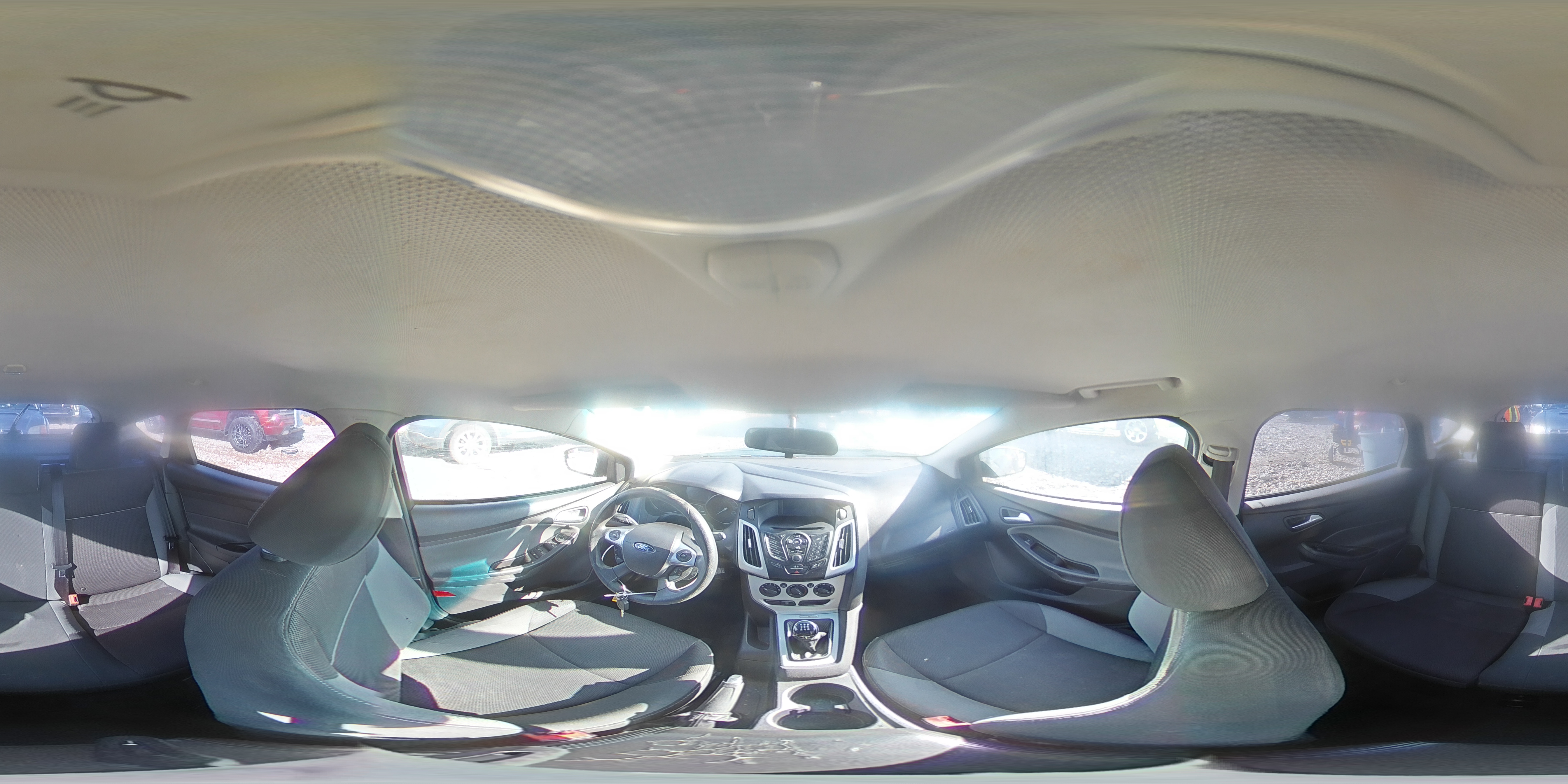 2013 Ford Focus VIN 1FADP3K26DL335724 Copart auction photo, front end / side damage thumbnail 14