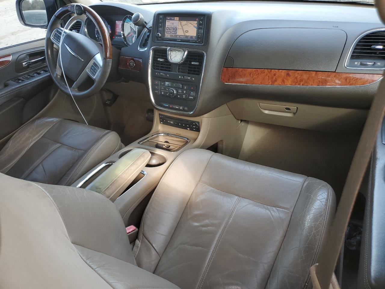 2013 Chrysler Town & Country VIN 2C4RC1GG7DR589292 Copart auction photo, rear end damage thumbnail 8