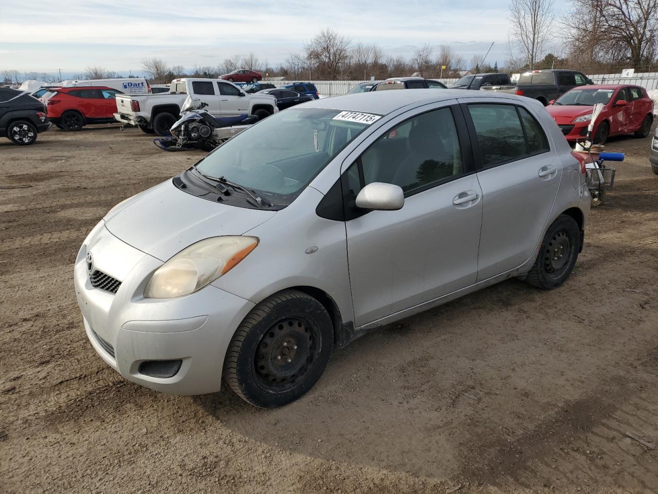 2010 Toyota Yaris VIN JTDKT4K37A5308429